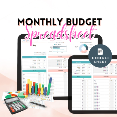 Monthly Business Budget Template Google Sheets Monthly Budget Planner Numbers Semi Monthly Budget Semi Monthly Budget Template Online Biz