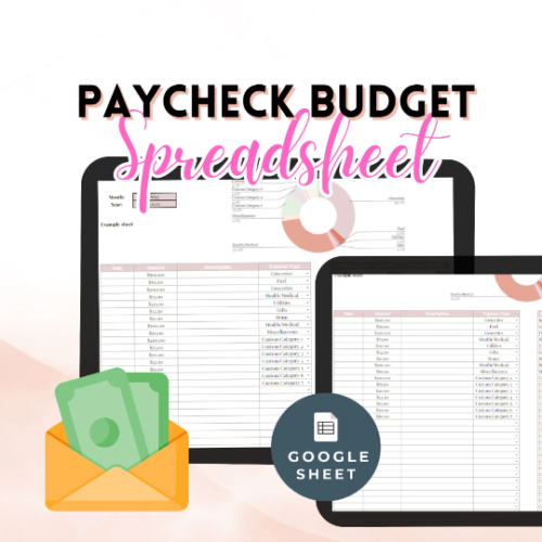 Ultimate Paycheck Budget Template Paycheck Budget Overview Template Bi weekly paycheck budget Sheet Paycheck planner book Google Sheet