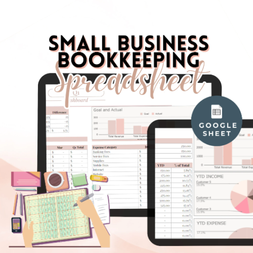 Bookkeeping Side Business Startup Bookkeeping Template Craft Business Bookkeeping Bookkeeping Ledgers For Small Business Small Business